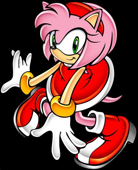 sonic the hedgehog and amy rose|is amy rose sonic's girlfriend.